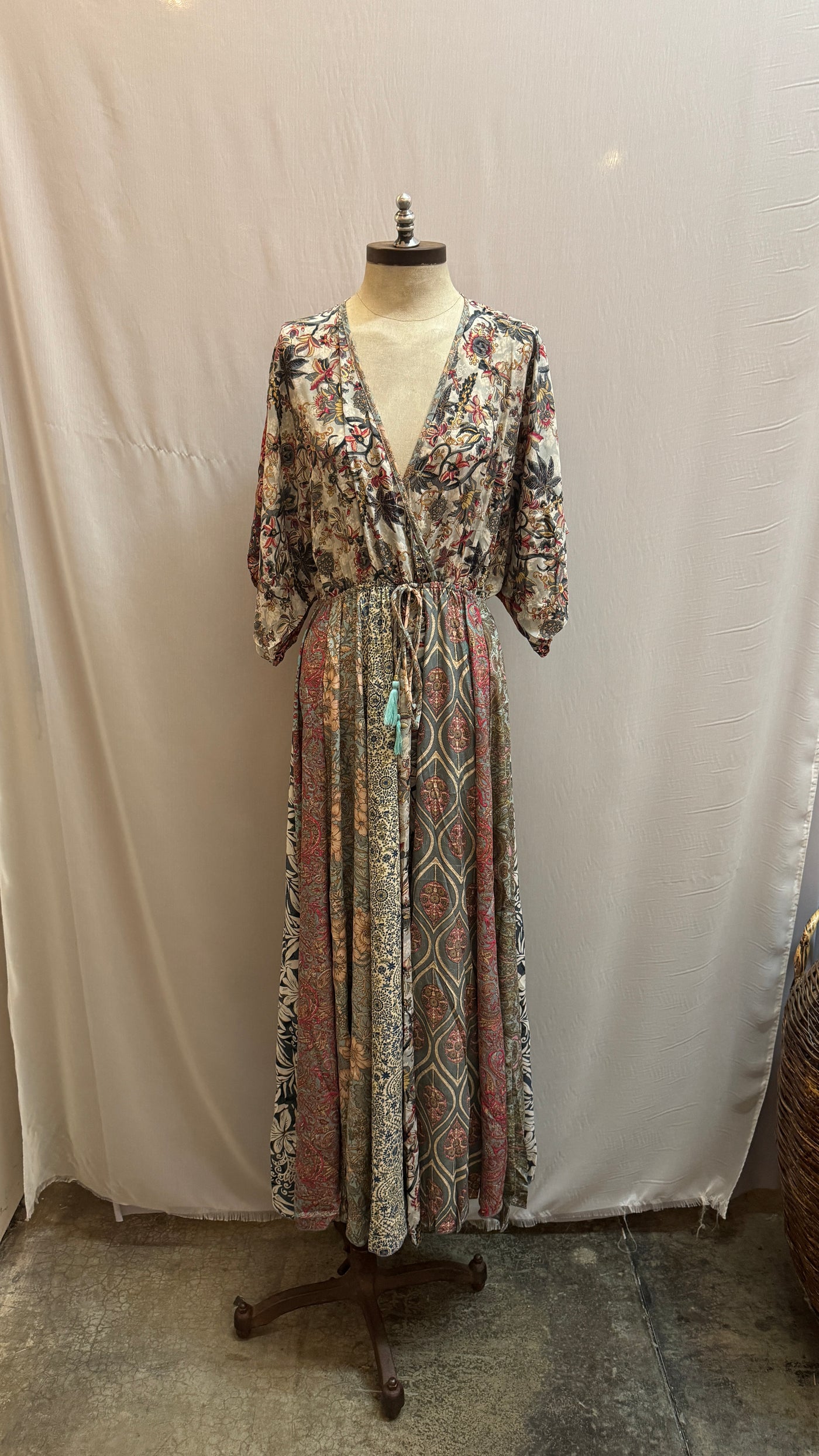 Adele patchwork dress