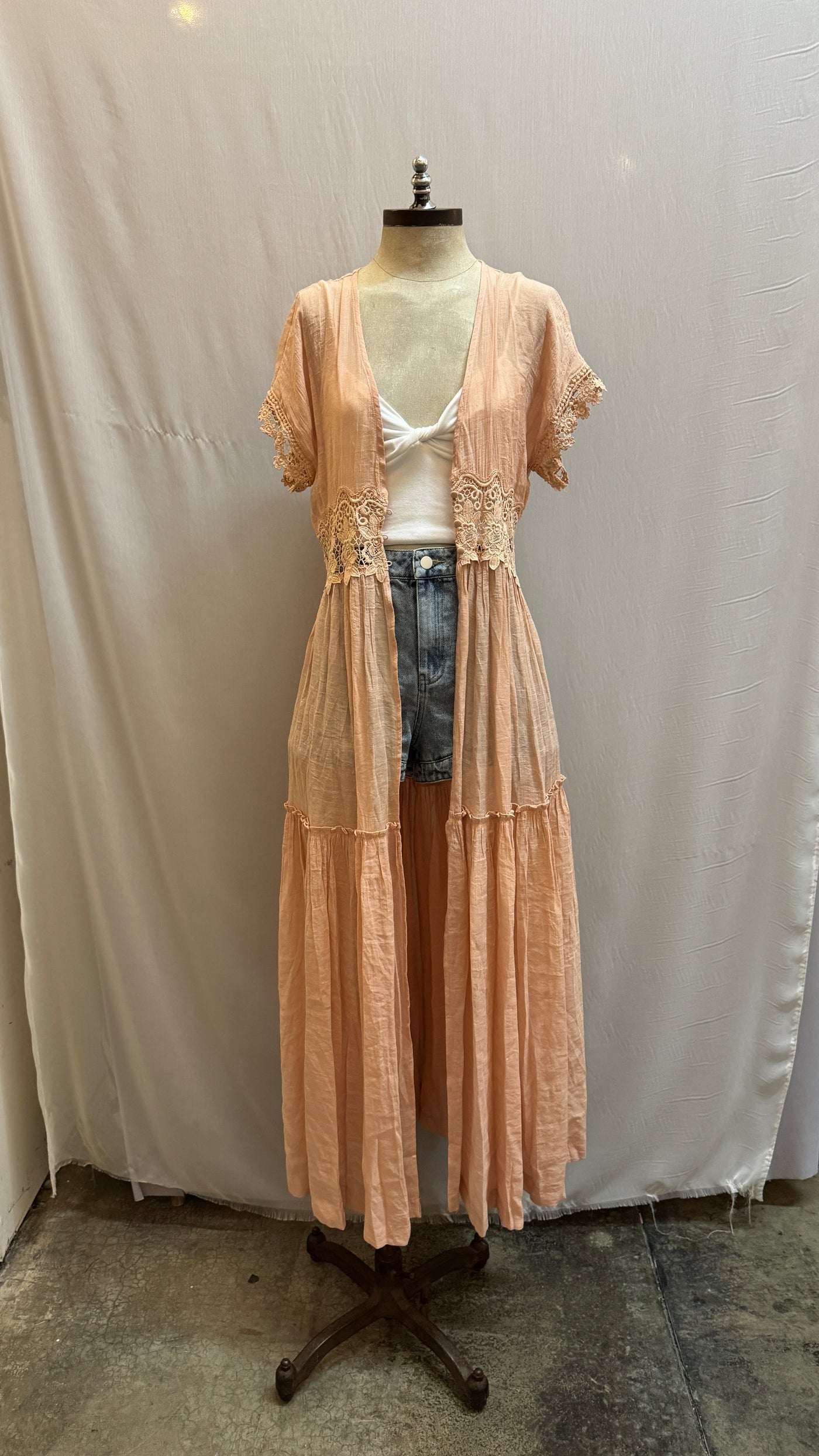 Emily kimono (dusty pink)