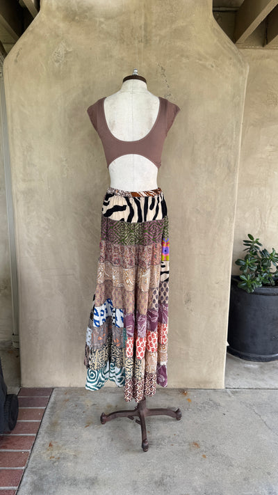 Patchwork skirt
