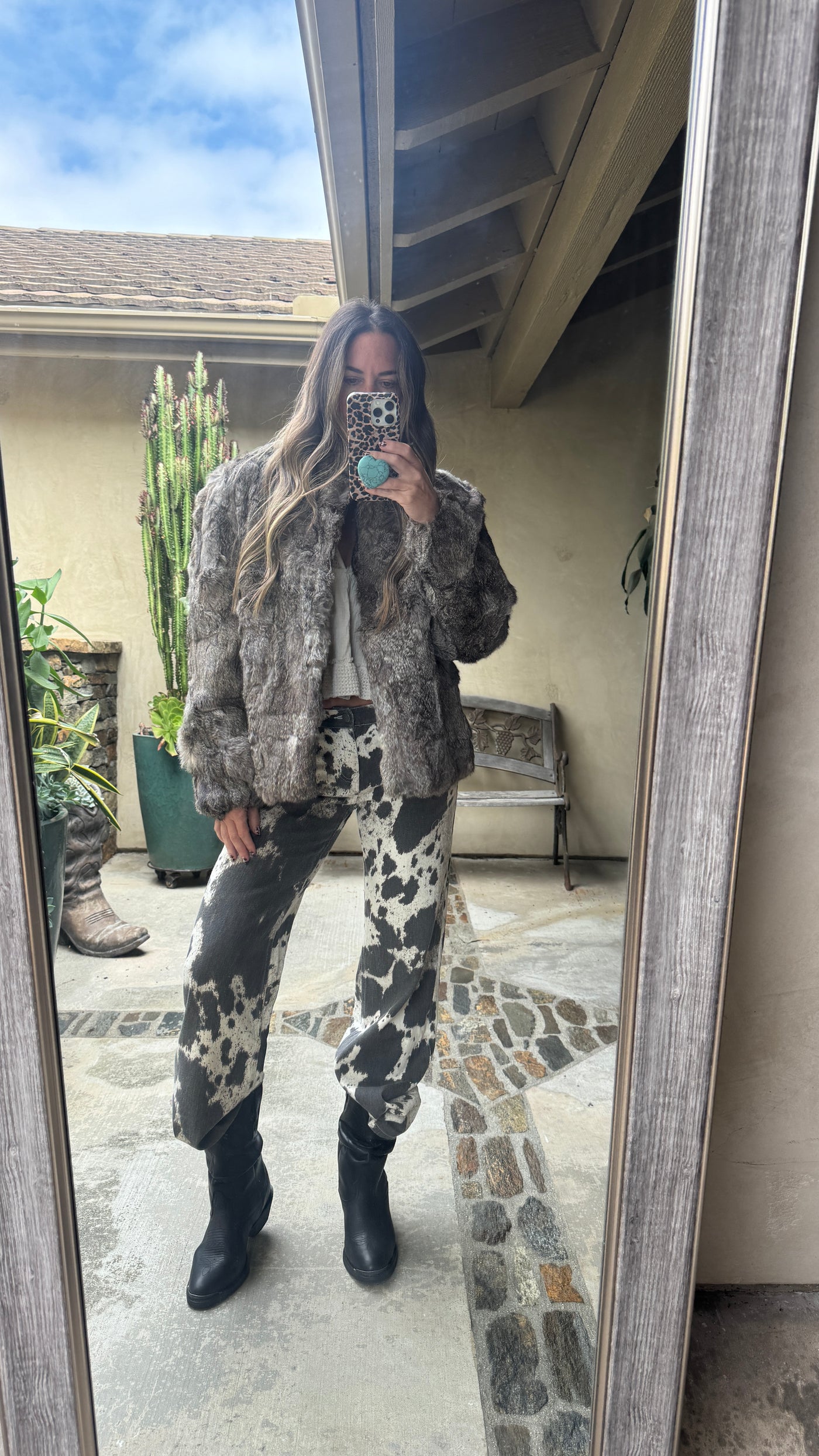 Vintage fur jacket