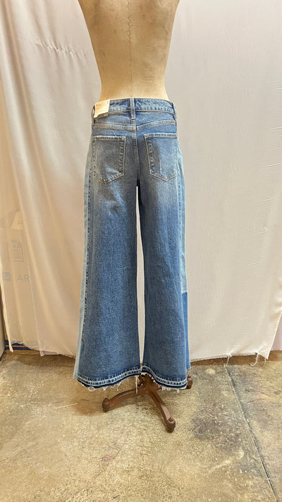 Stockyard wide leg jean