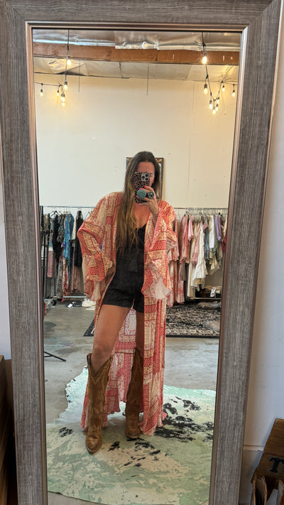 Strawberry shortcake kimono