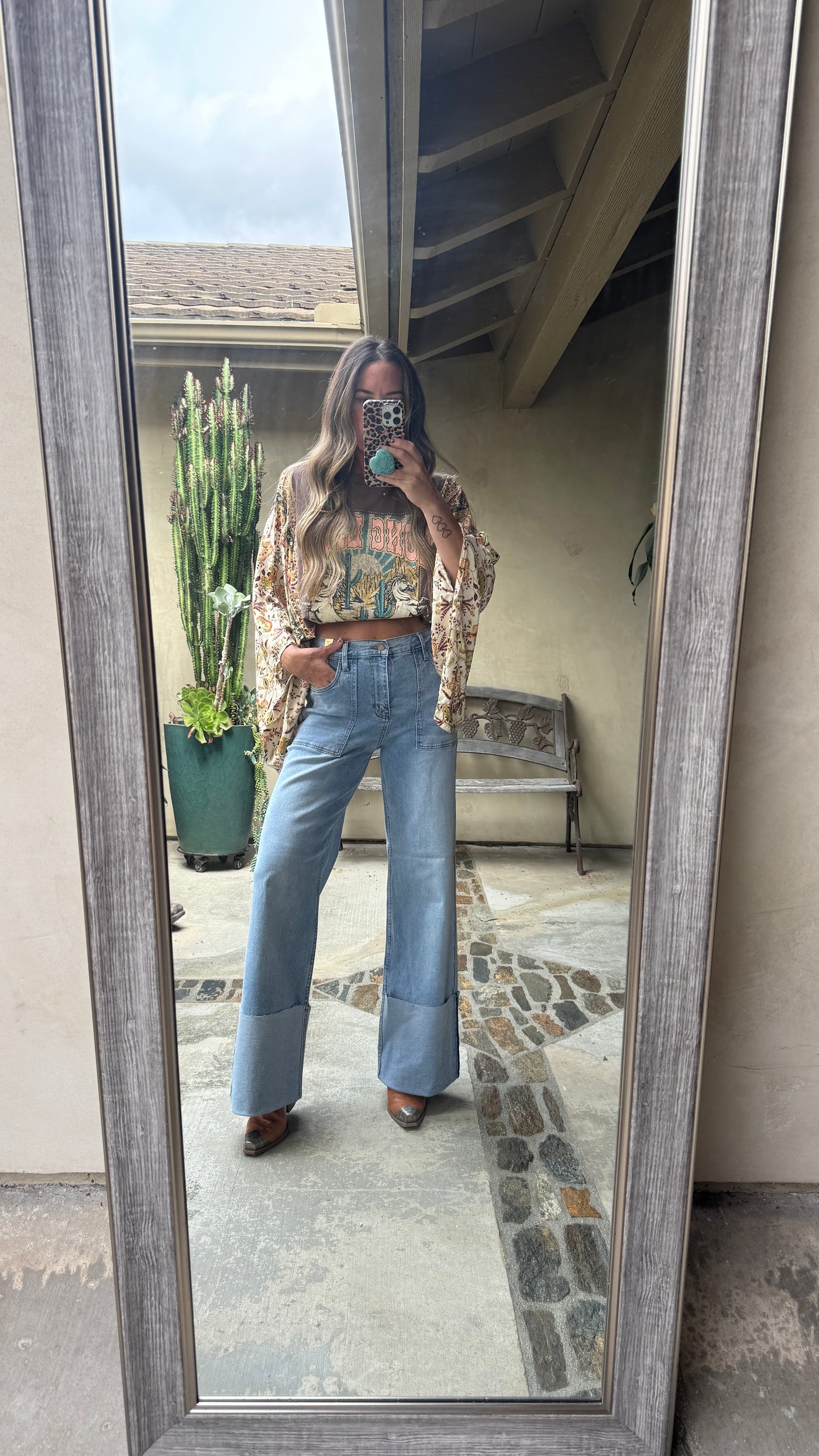 Kaia kaftan top
