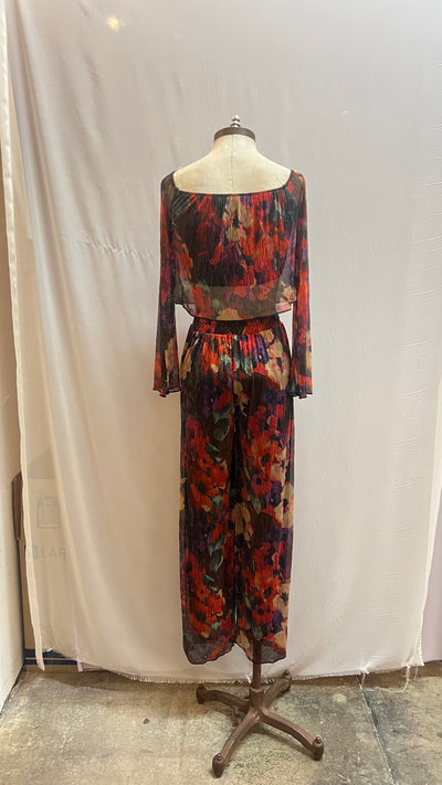 Floral pant set