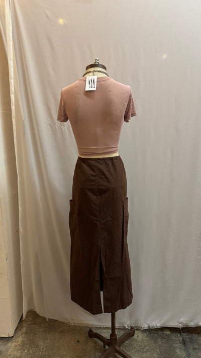 Cammi cargo skirt