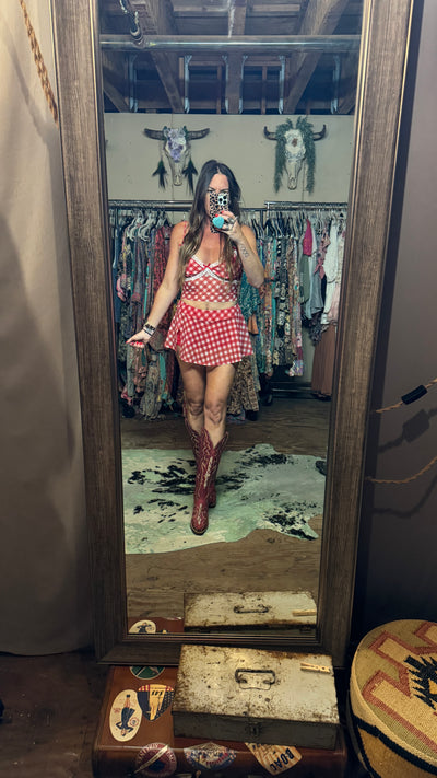 Gingham set