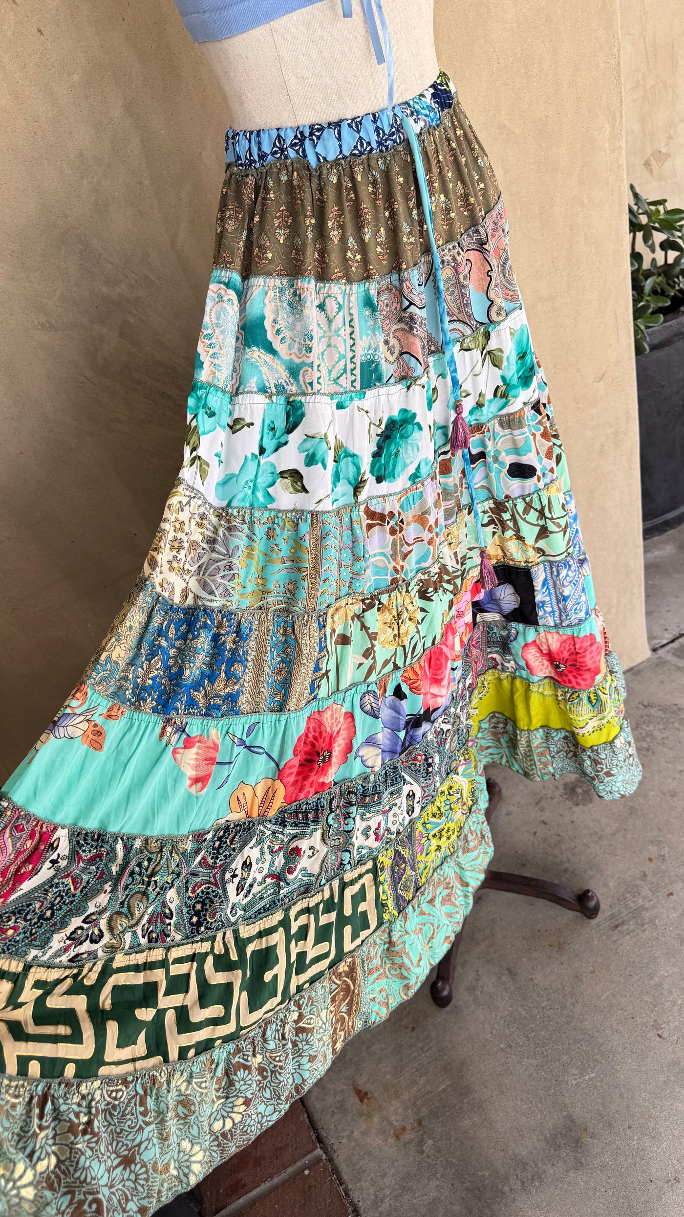 Patchwork skirt