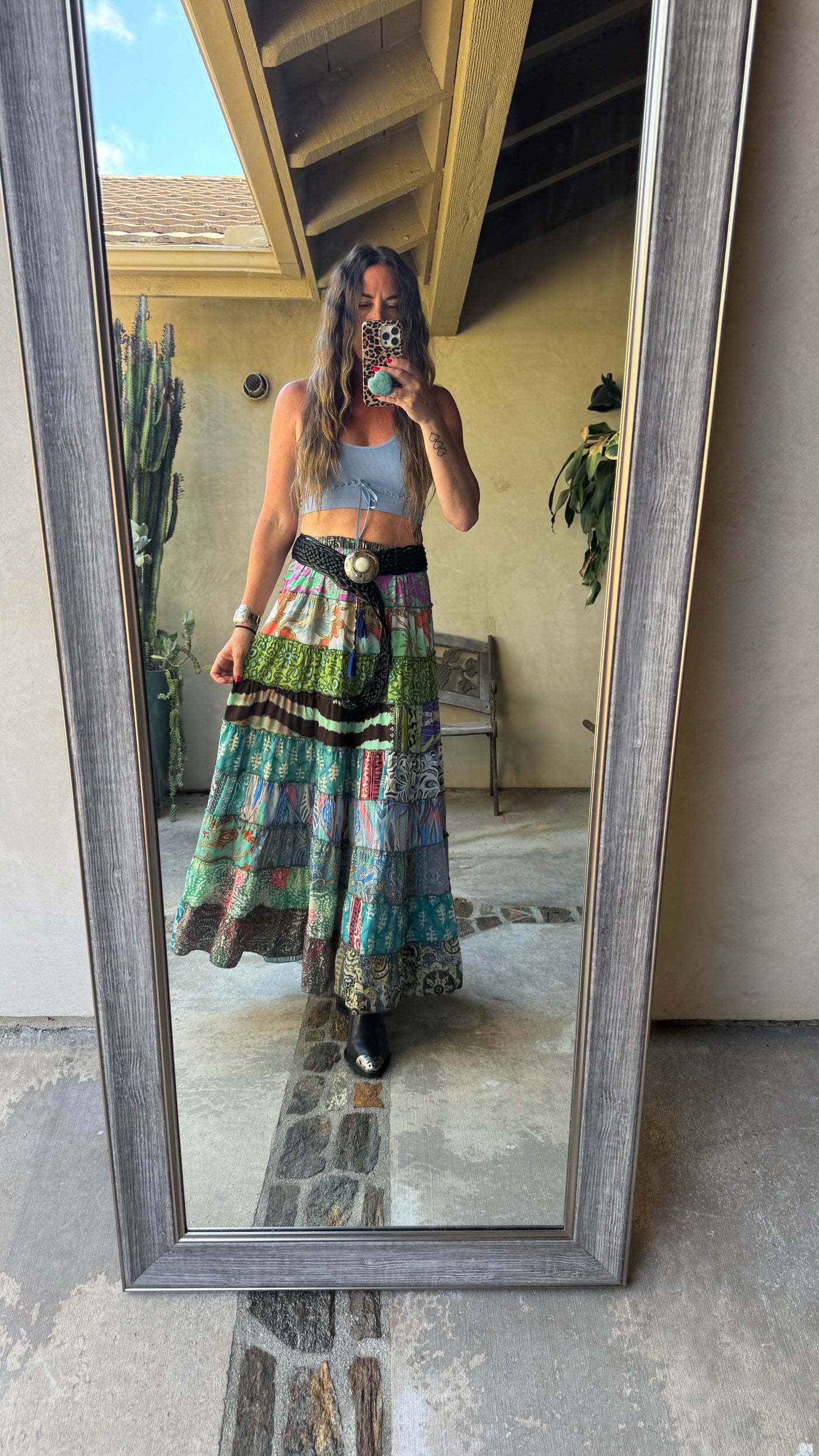 Patchwork skirt