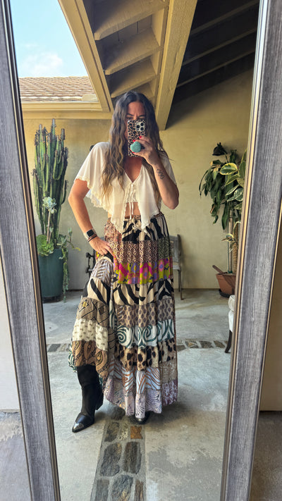 Patchwork skirt