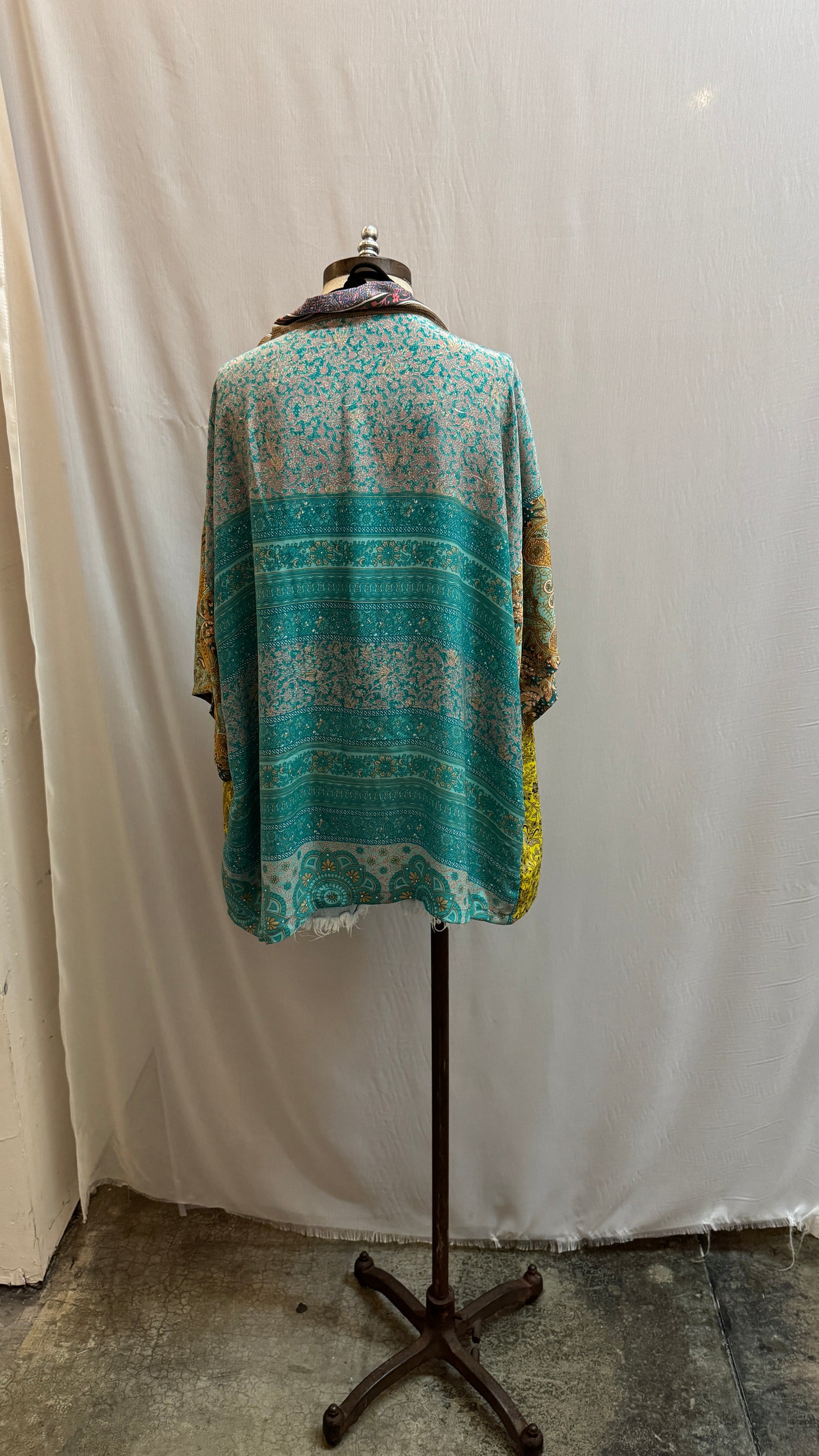 Mini patchwork kimono