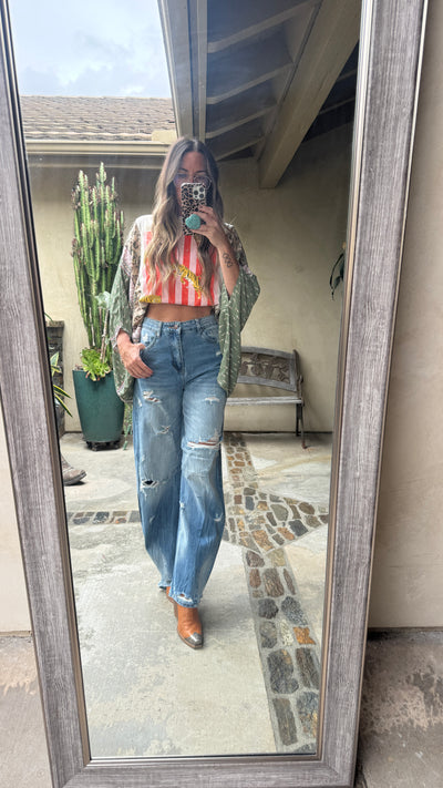 Sutton kaftan top