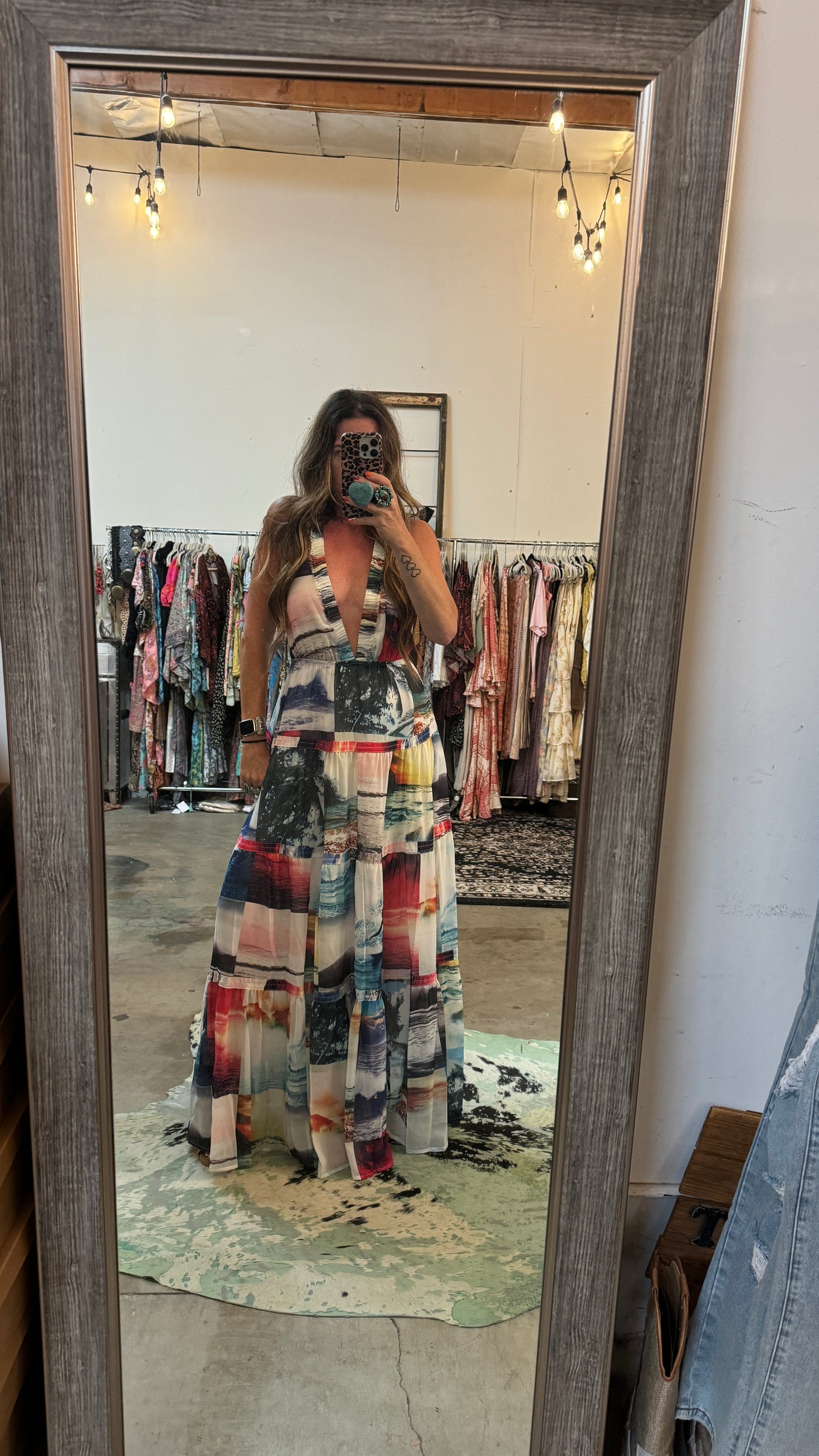 Surf's up maxi dress