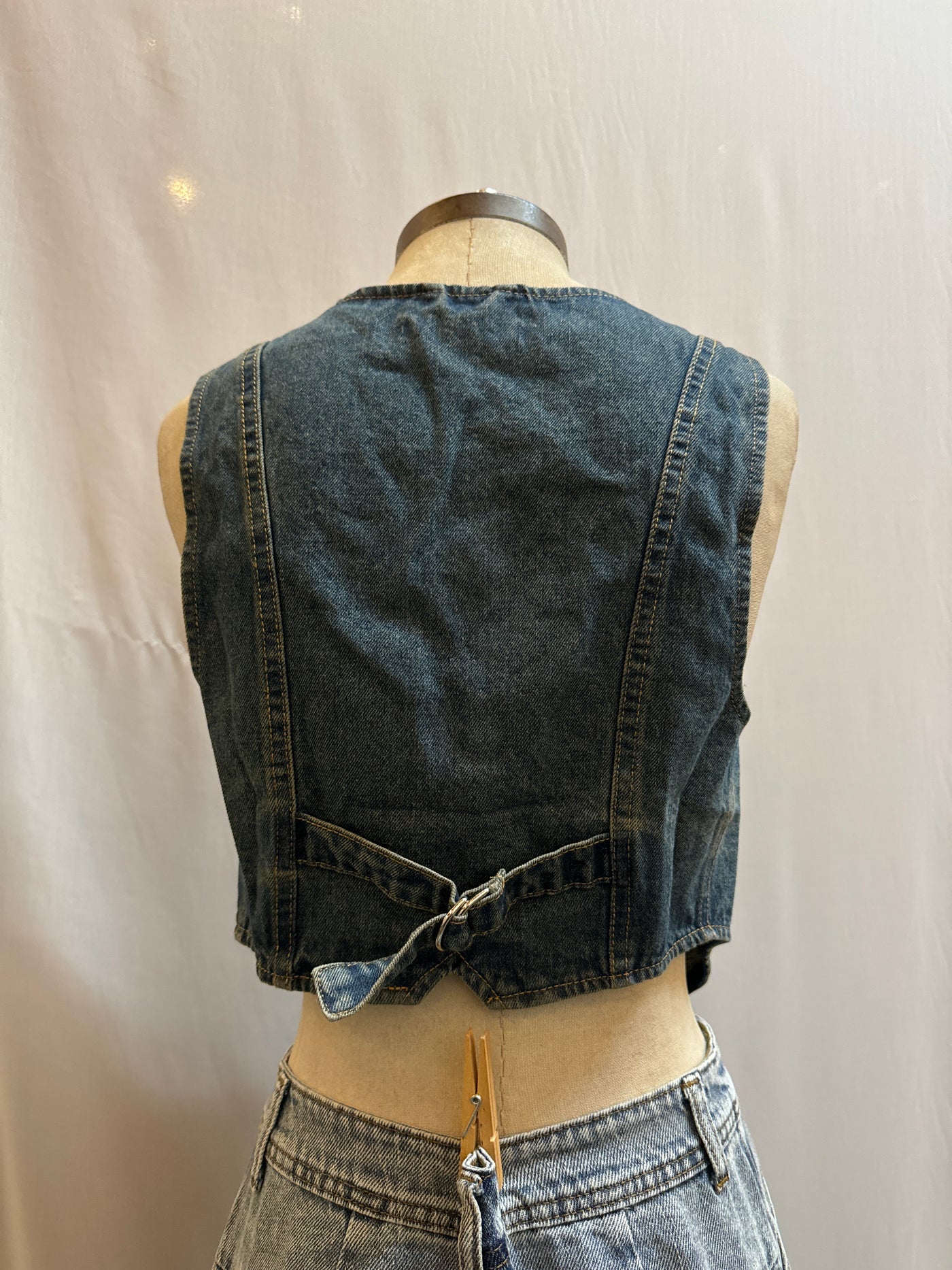 Denim vest