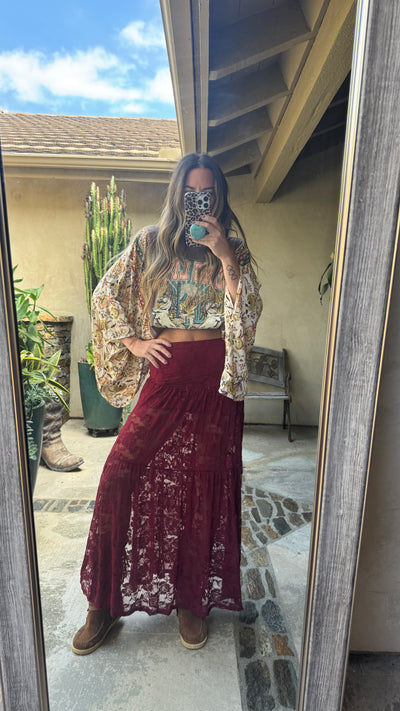 Everlee lace skirt