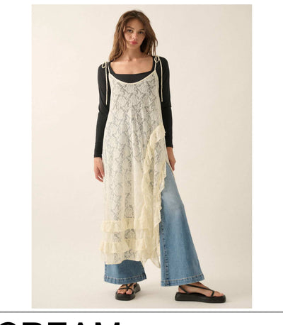 Lani lace maxi top