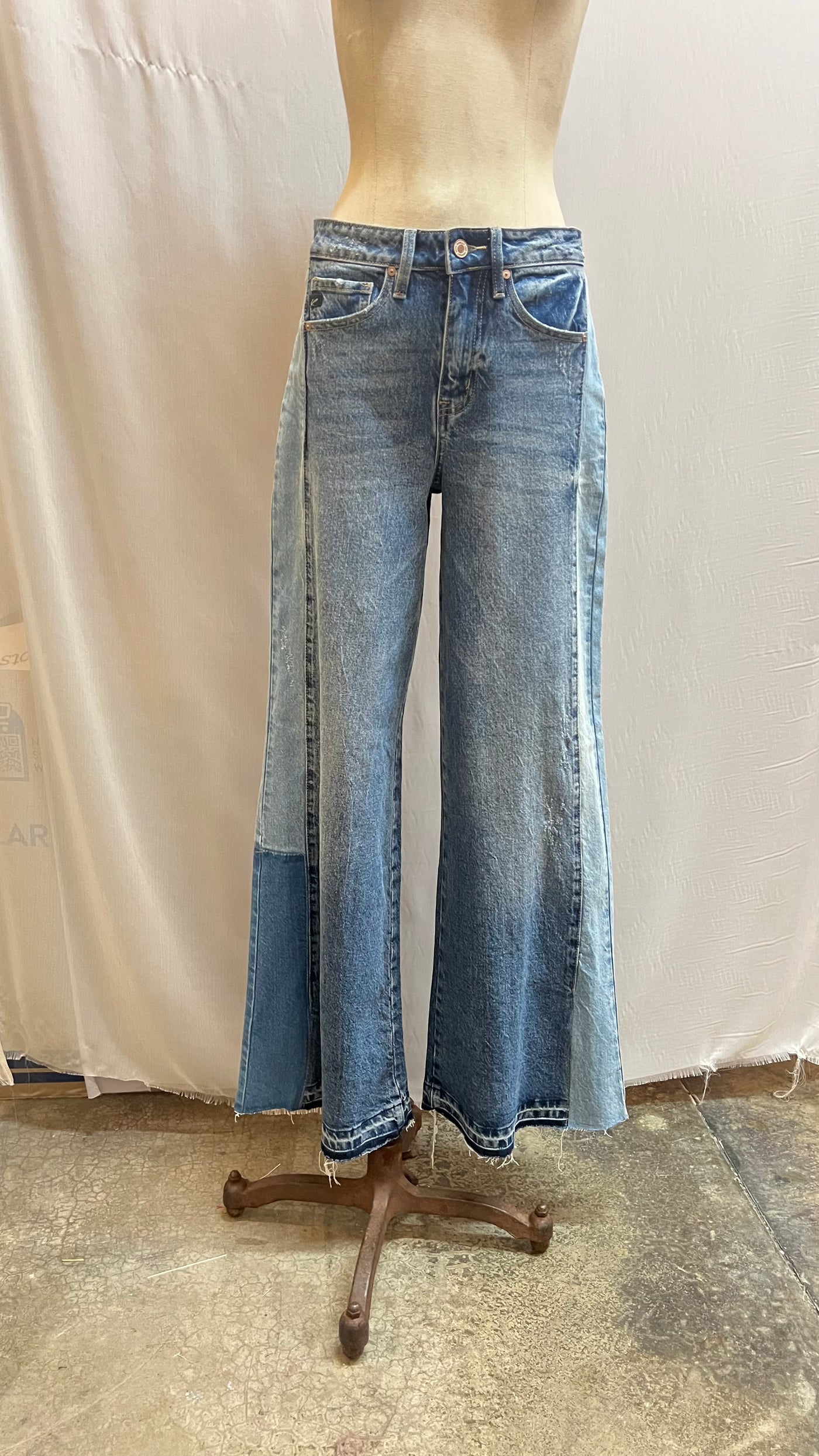 Stockyard wide leg jean