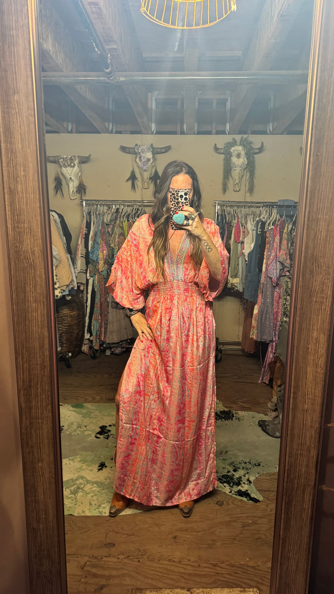 hendrix boho dress spell Spell And The Gypsy Collective Hendrix Boho Midi Dress in Dusty Pink Size Small