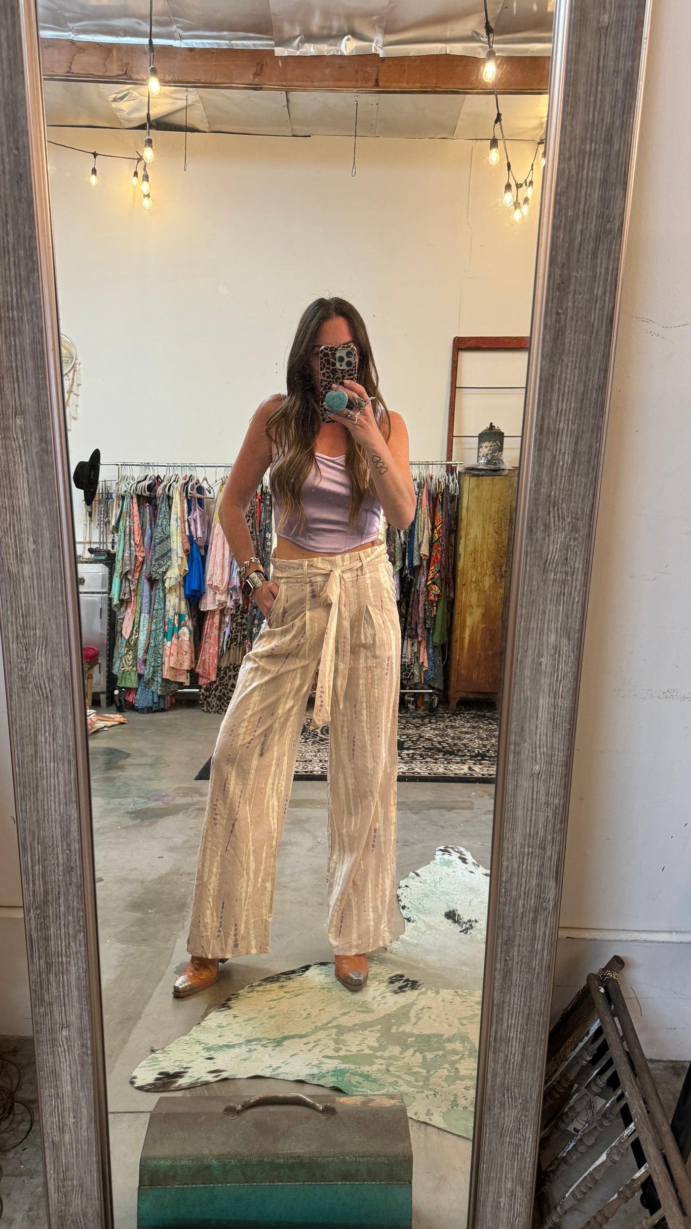 Heidi linen pant