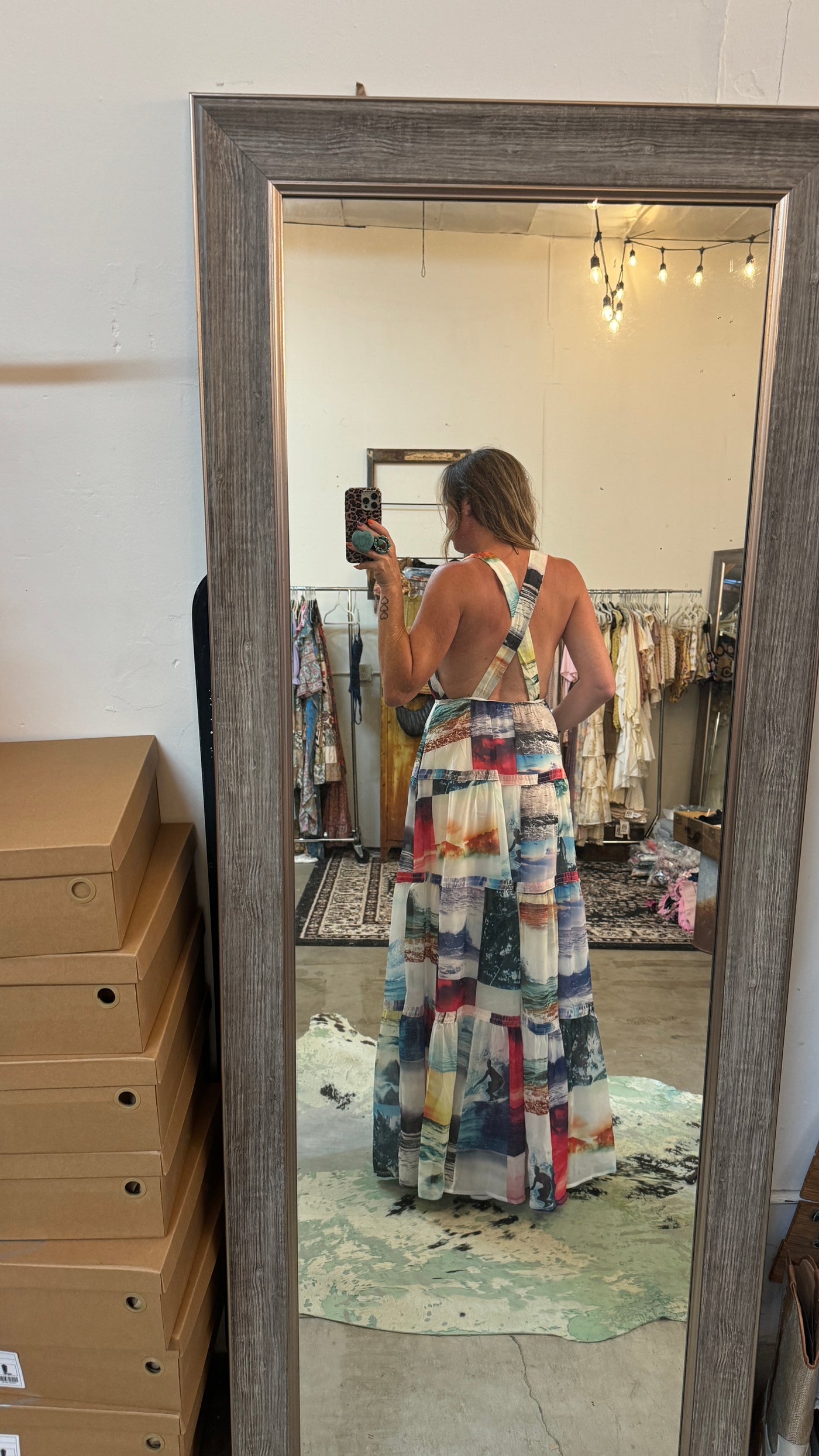 Surf's up maxi dress