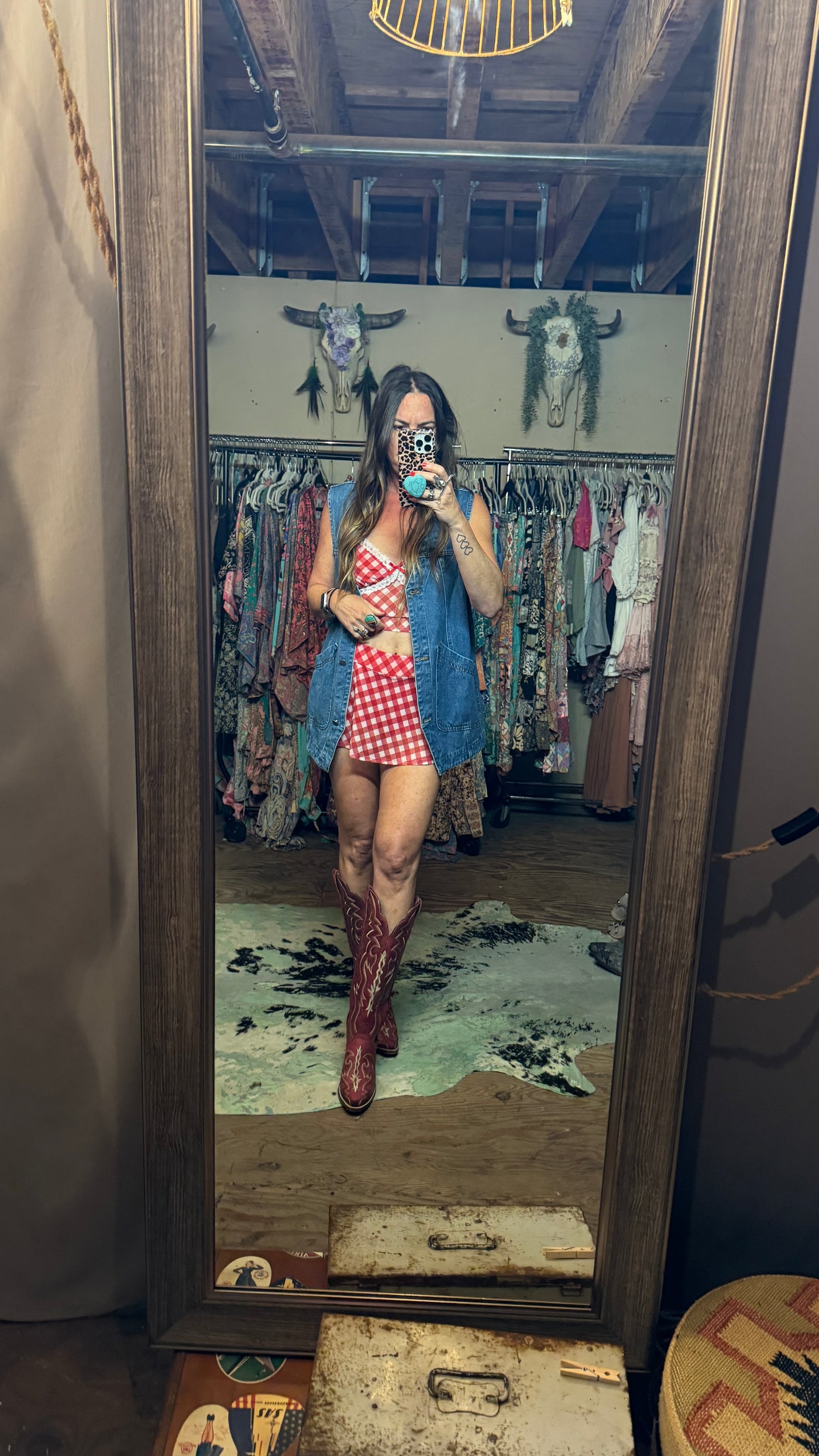 Gingham set