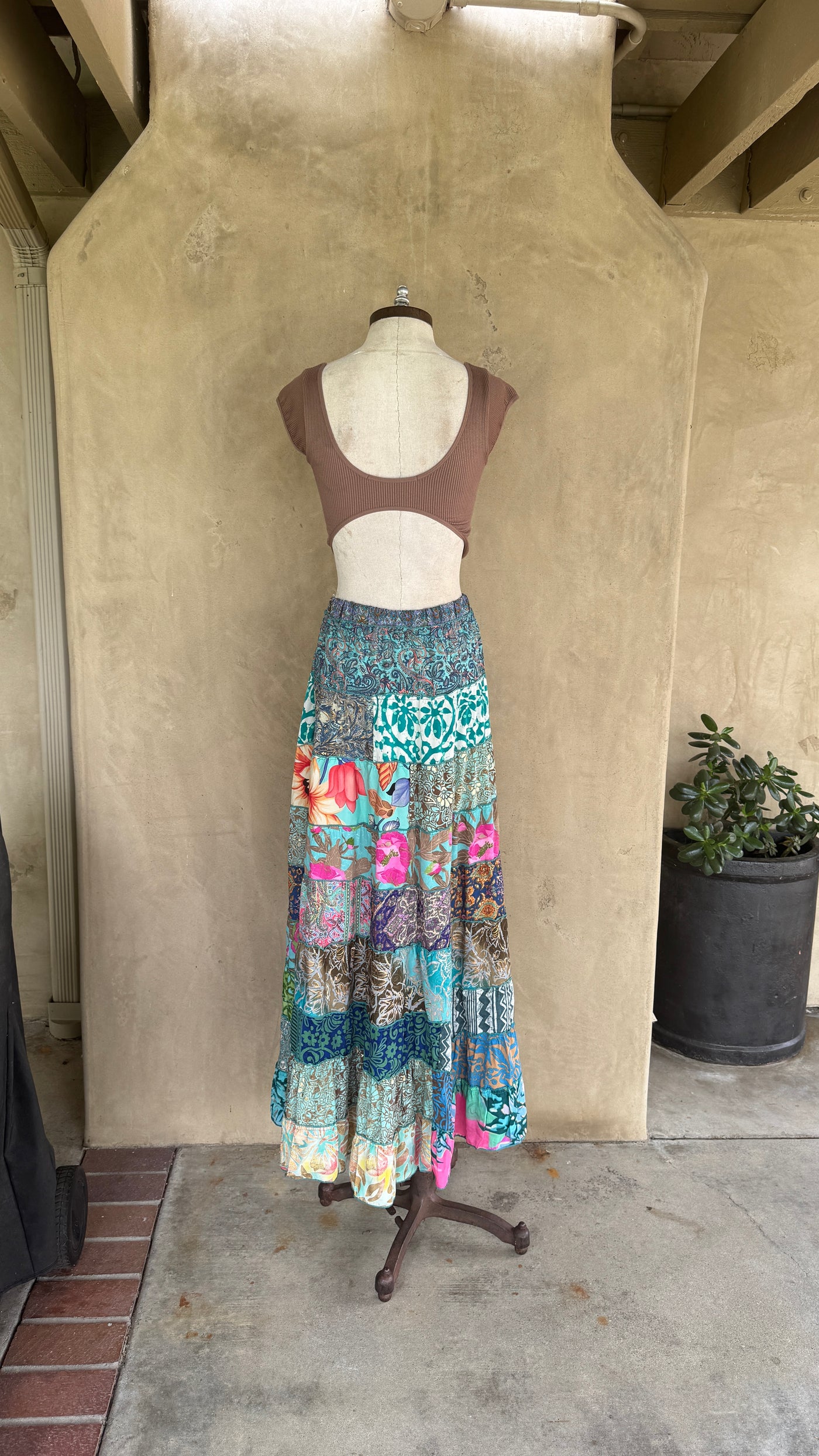 Patchwork skirt