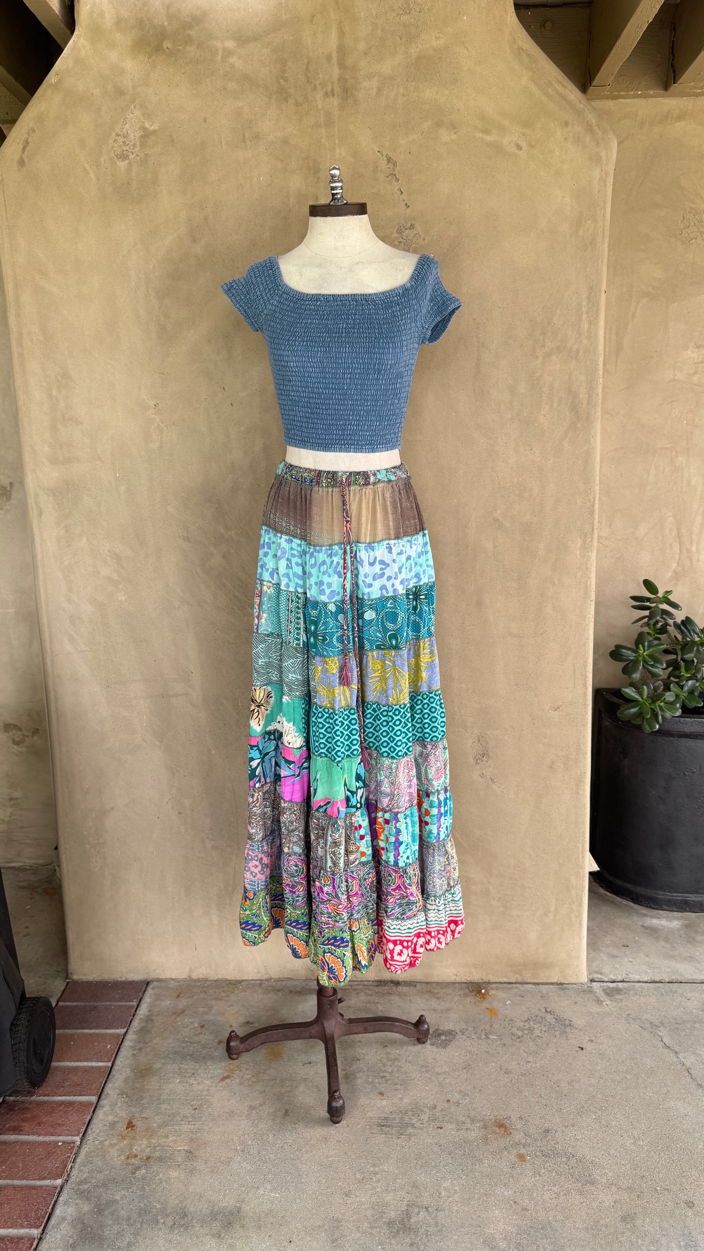 Patchwork skirt