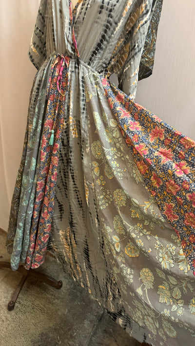 Adele patchwork dress