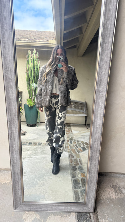 Vintage fur jacket