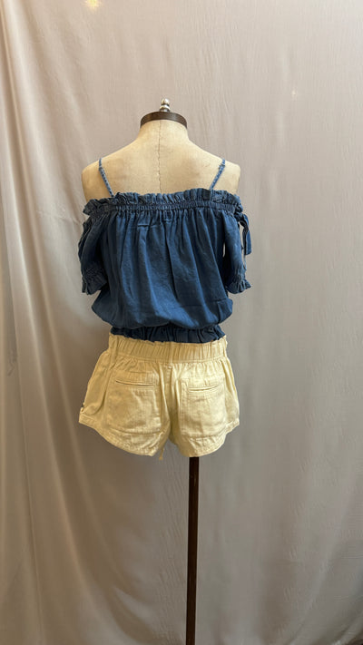 Delia short (ivory)