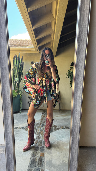 Joie kimono top