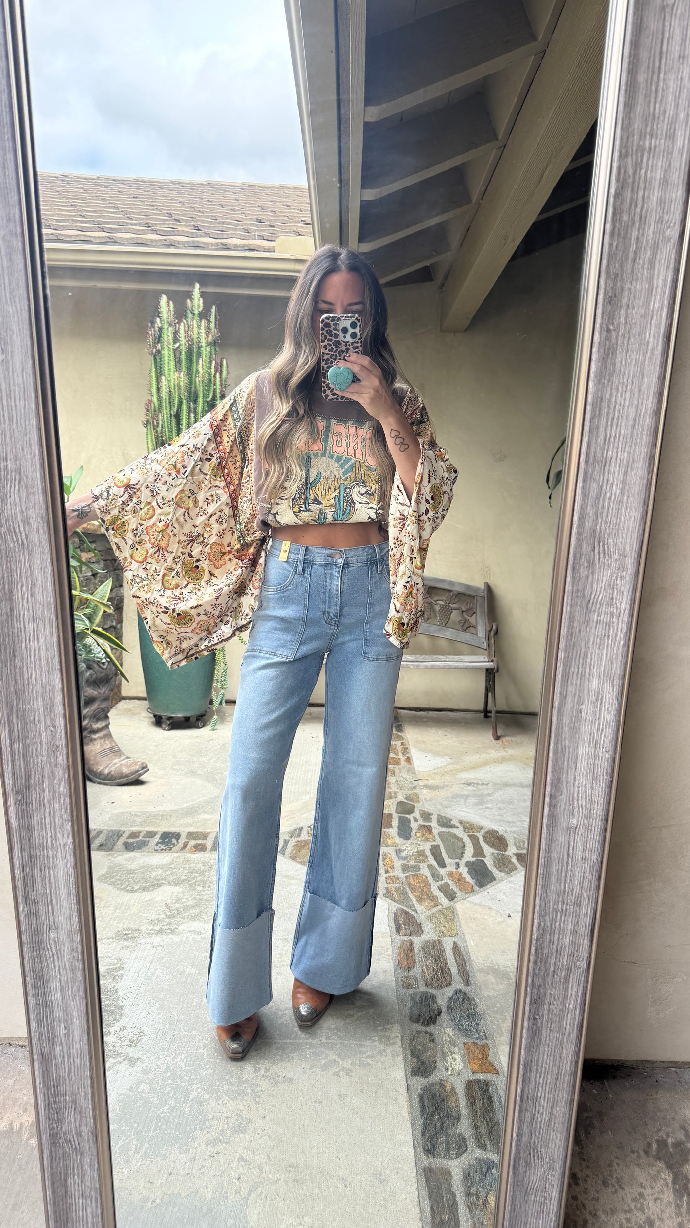 Kaia kaftan top