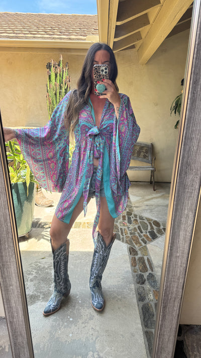 Joie kimono top