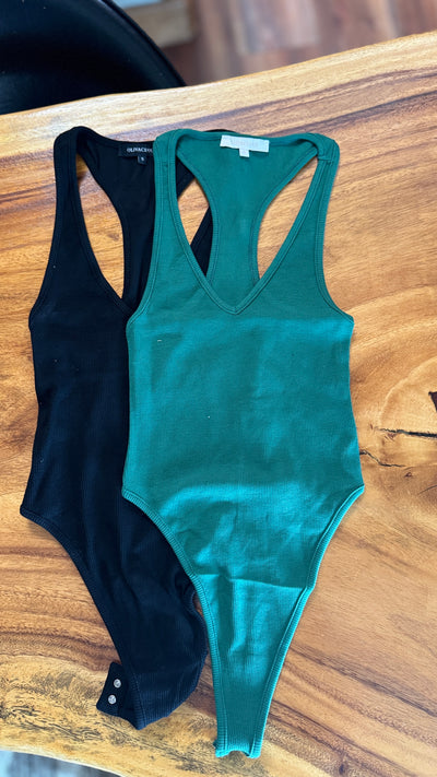 Racerback body suits