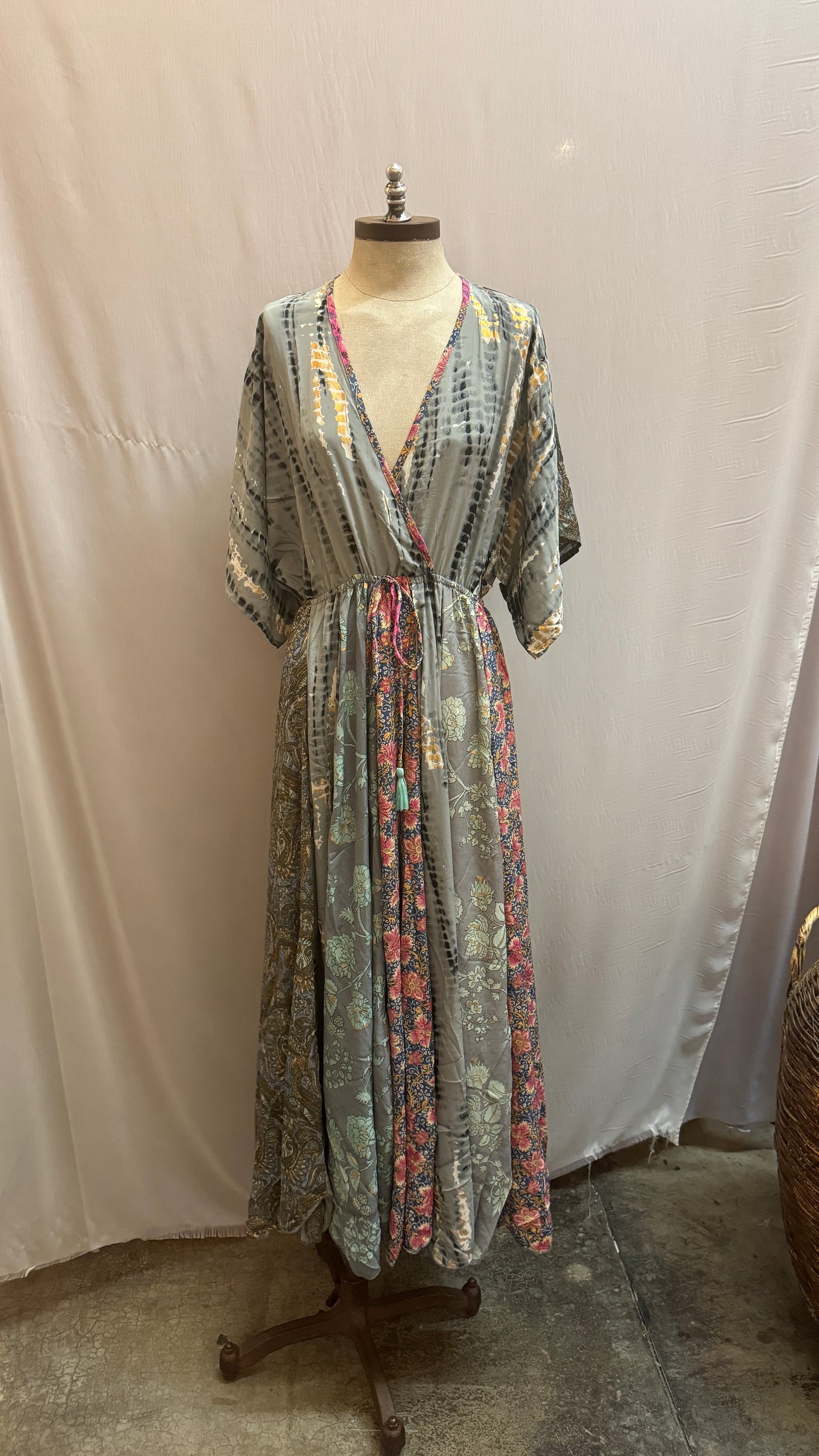 Adele patchwork dress