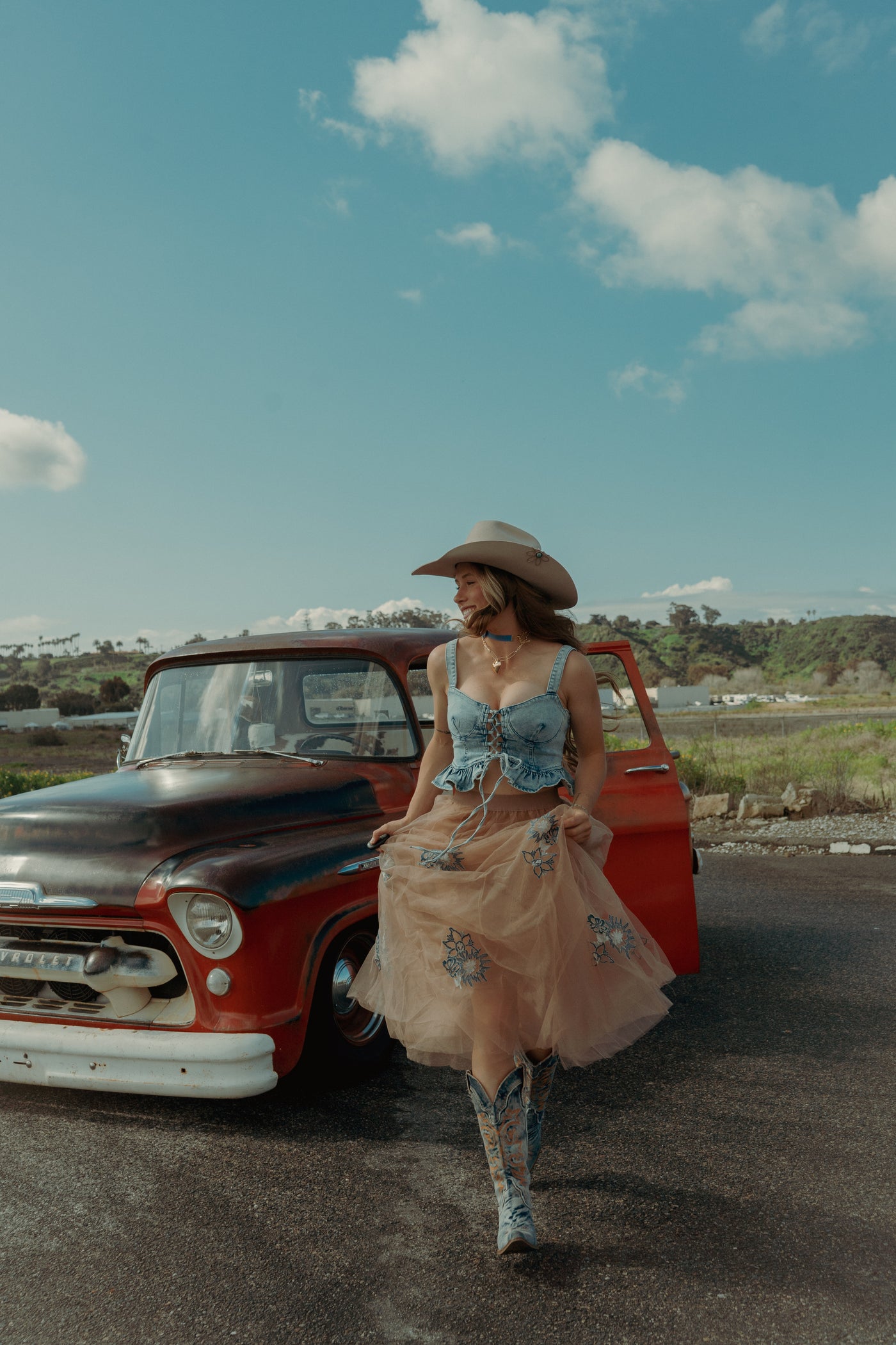 Taya tulle skirt