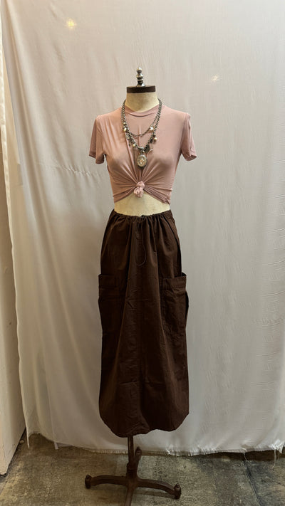 Cammi cargo skirt