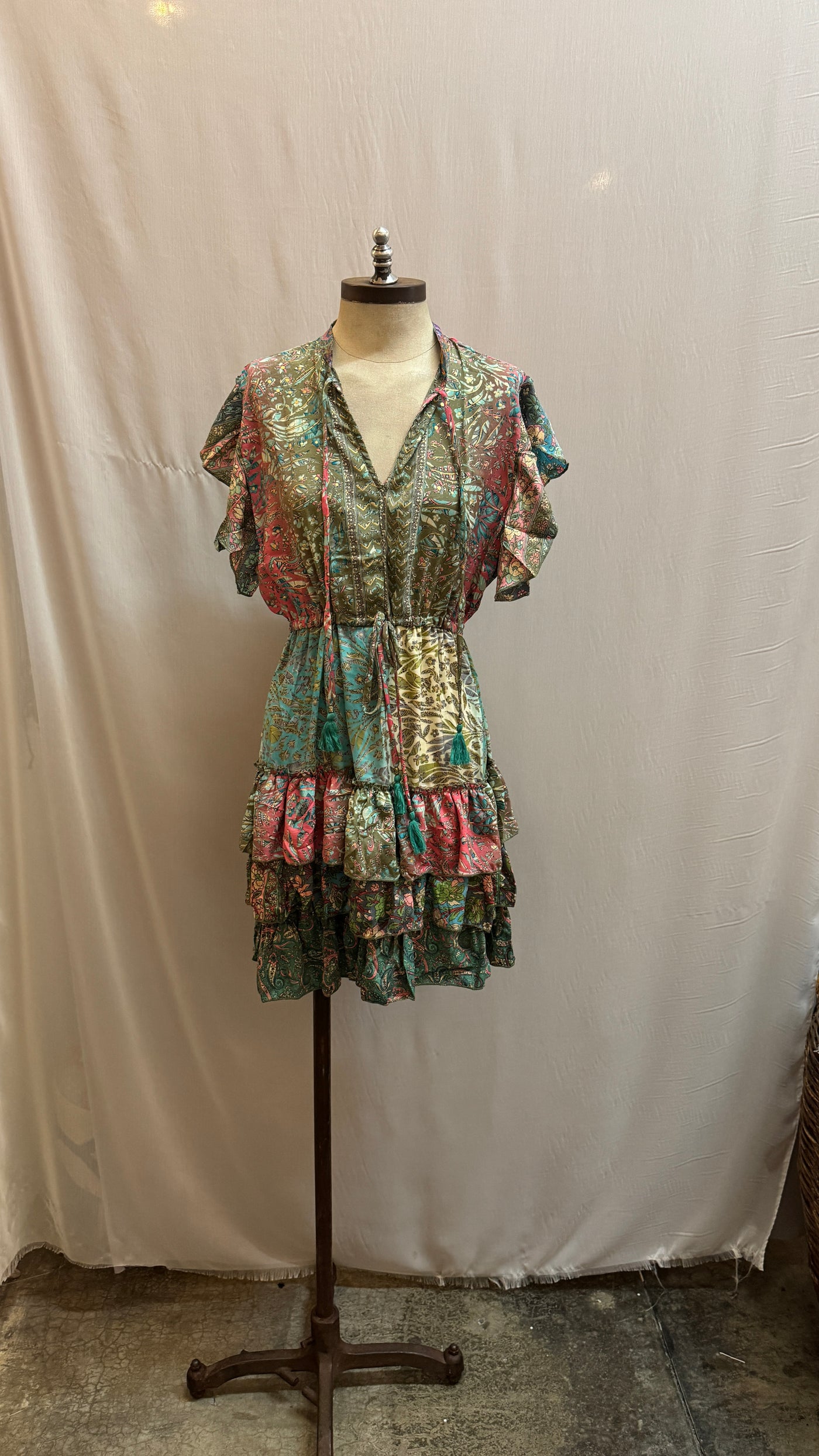 Prairie patchwork dress