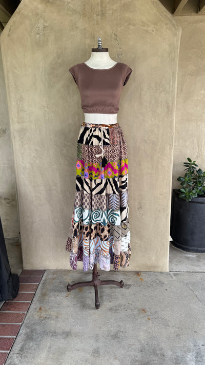 Patchwork skirt