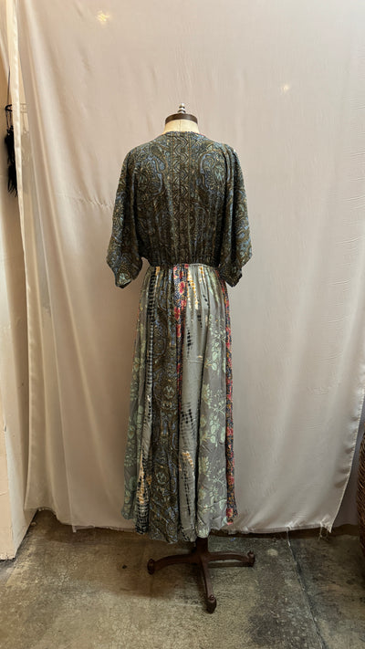 Adele patchwork dress