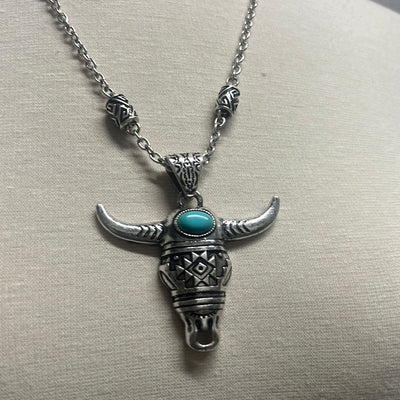 Bullskull necklace